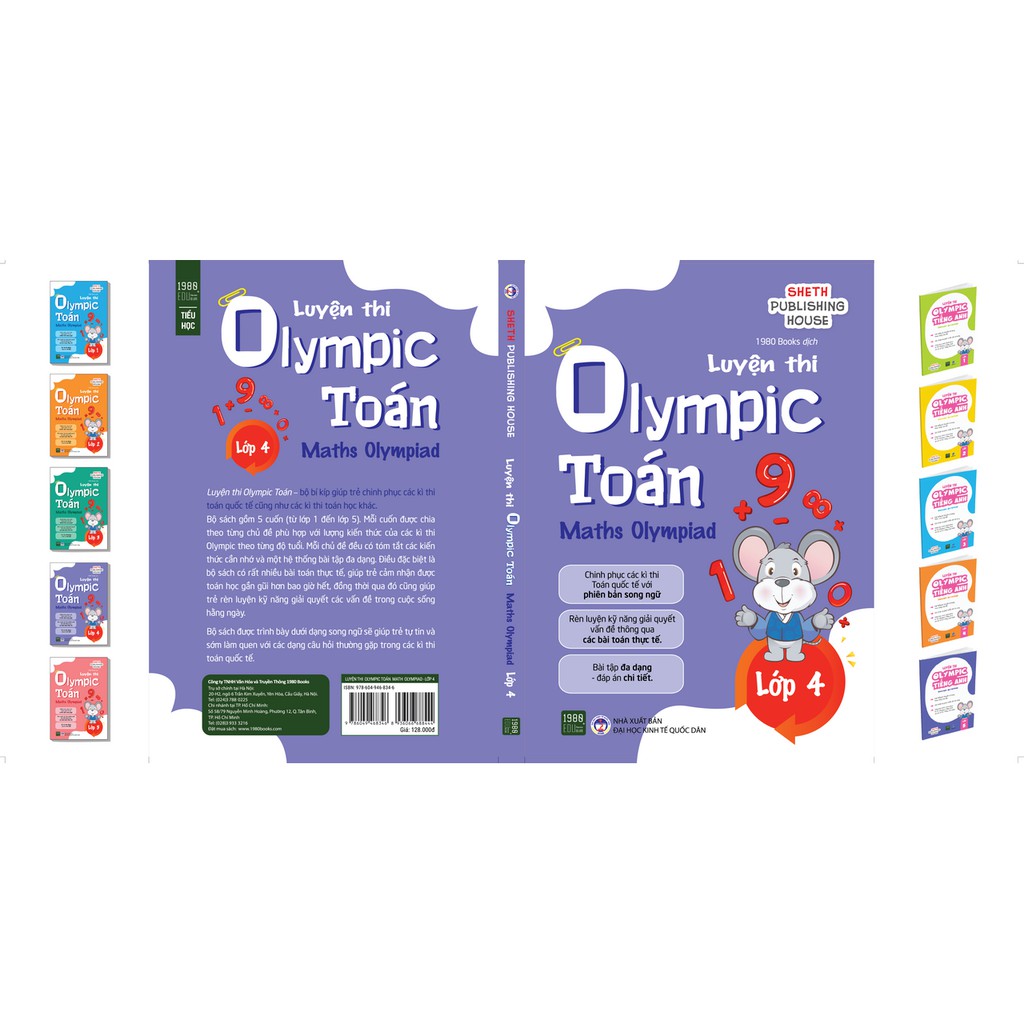 Sách - Luyện Thi Olympic Toán Lớp 4 – Maths Olympiad
