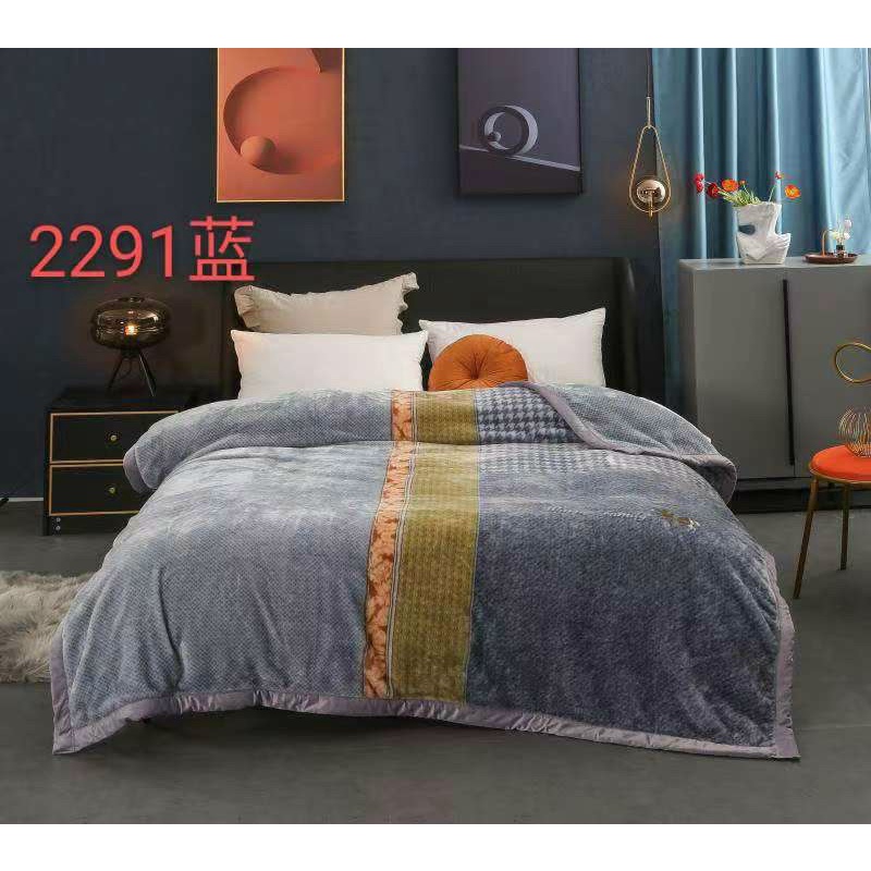 CHĂN NỈ TUYẾT 2  MẶT HỌA TIẾT MỀM MỊN NẶNG 3KG KÍCH THƯỚC 2MX2M3