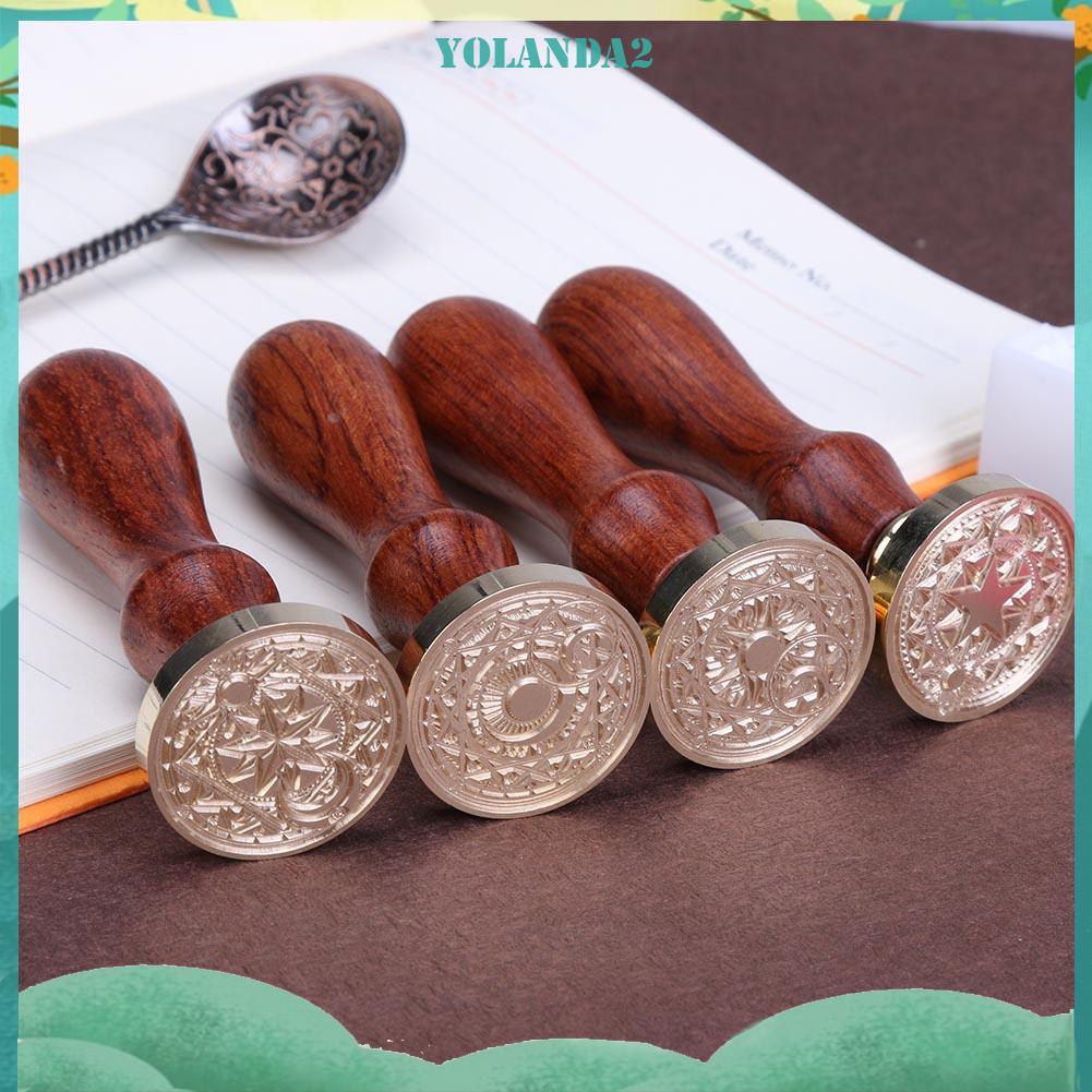 Con Dấu Gỗ Cổ Điển Dùng Để Trang Trí Thiệp
