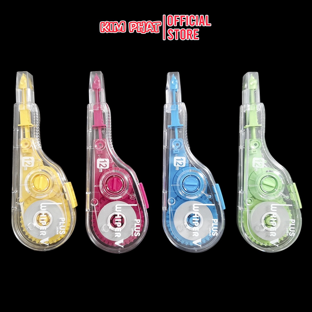 Bút xóa băng xóa kéo Plus Whiper V - 12M Chính Hãng / Ruột thay thế