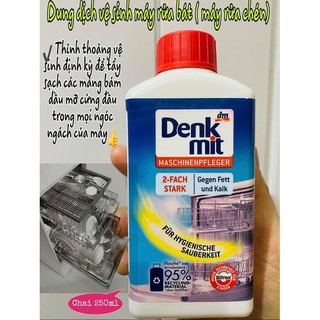 Dung dịch vệ sinh máy rửa bát đĩa denkmit đức 250ml