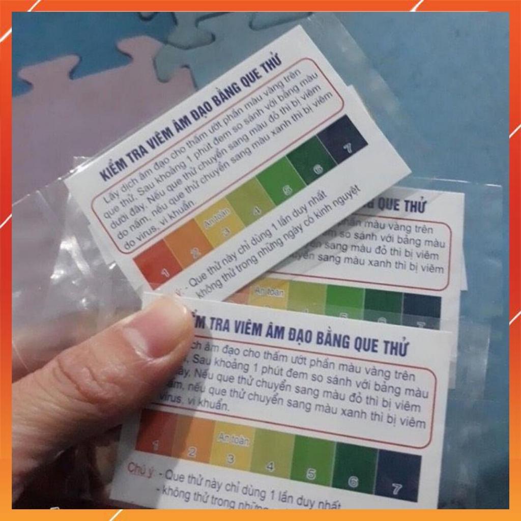 Que kiểm tra viêm âm đạo, Test thử viêm nhiễm phụ khoa chuẩn xác - tặng kèm cốc