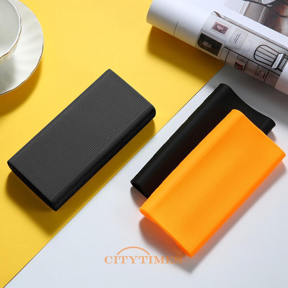 Silicone Vỏ Silicon Bảo Vệ Pin Sạc Dự Phòng Xiaomi Mobile Power Bank 3 20000mah