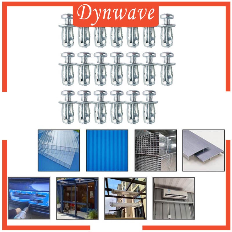 Bộ 20 Đai Ốc M5 M6 Thiết Kế Mỏng Tiện Dụng