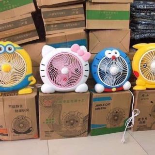Quạt để bàn mini hình thú dễ thương