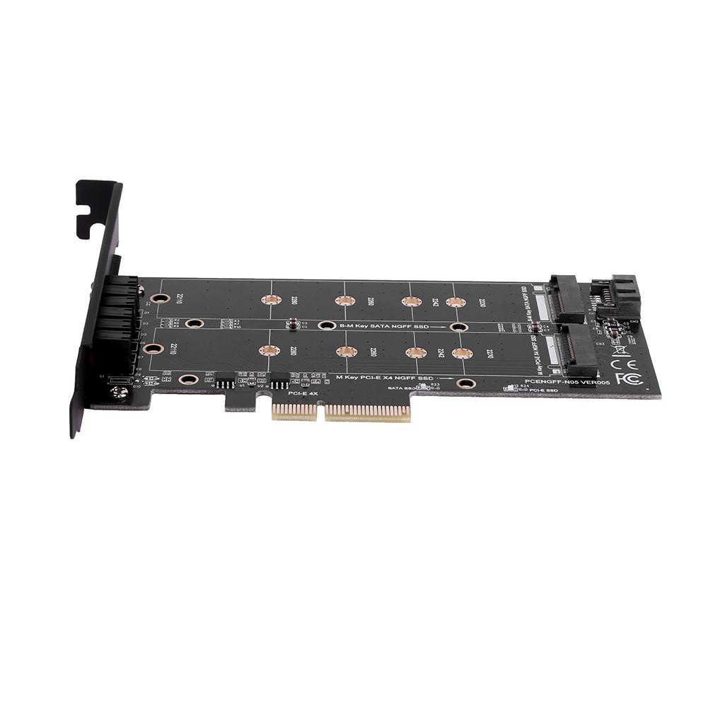 [rem]★New PCI-E 4X to NGFF SSD Adapter Card B-key+M-key M.2 NGFF+NVME Adapter Card | BigBuy360 - bigbuy360.vn