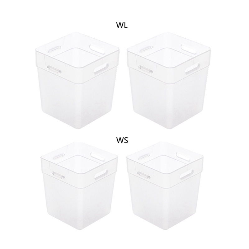 Set 2 hộp đựng gia vị trong suốt gắn tủ lạnh tiện lợi