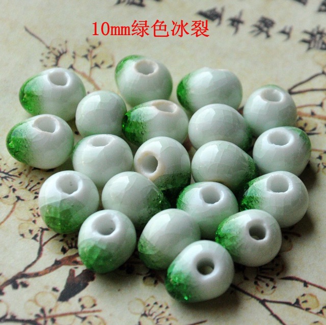 Gói 20 viên gốm lấp lánh 10mm