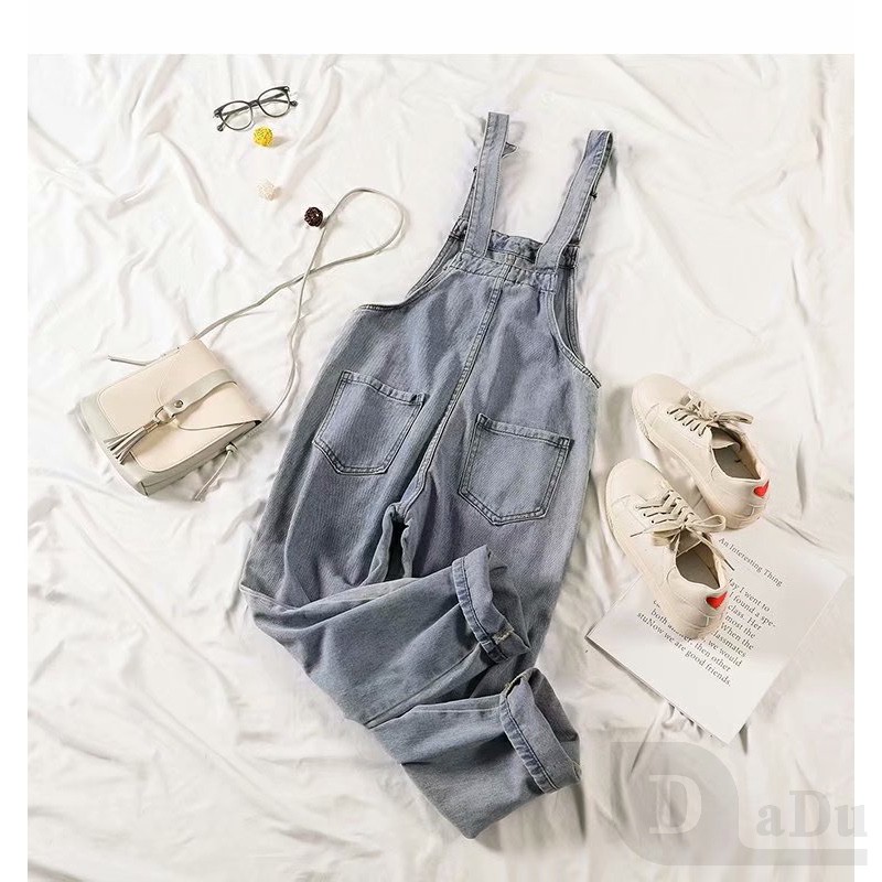 Quần Dài Denim Lưng Cao Hở Lưng Có Dây Điều Chỉnh Được Thanh Lịch Cho Nữ