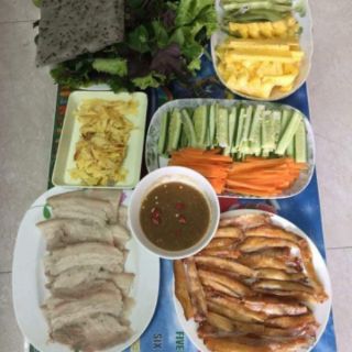 Bánh tráng nhúng mè đen 1kg