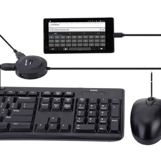 Bộ chia usb 1 ra 4 cổng tích hợp otg ugreen 20278