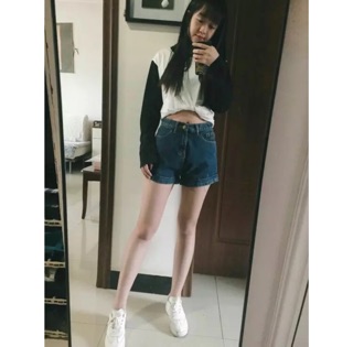 ORDER Quần short bò gấp gấu (ảnh thật sau)