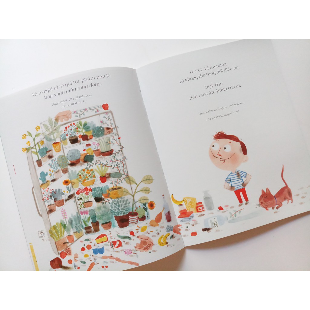 Sách - Picture Book - Tớ Là Nghệ Sỹ