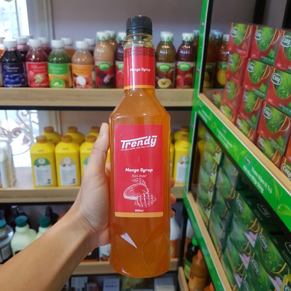 Siro Trendy các hương chai 830ml