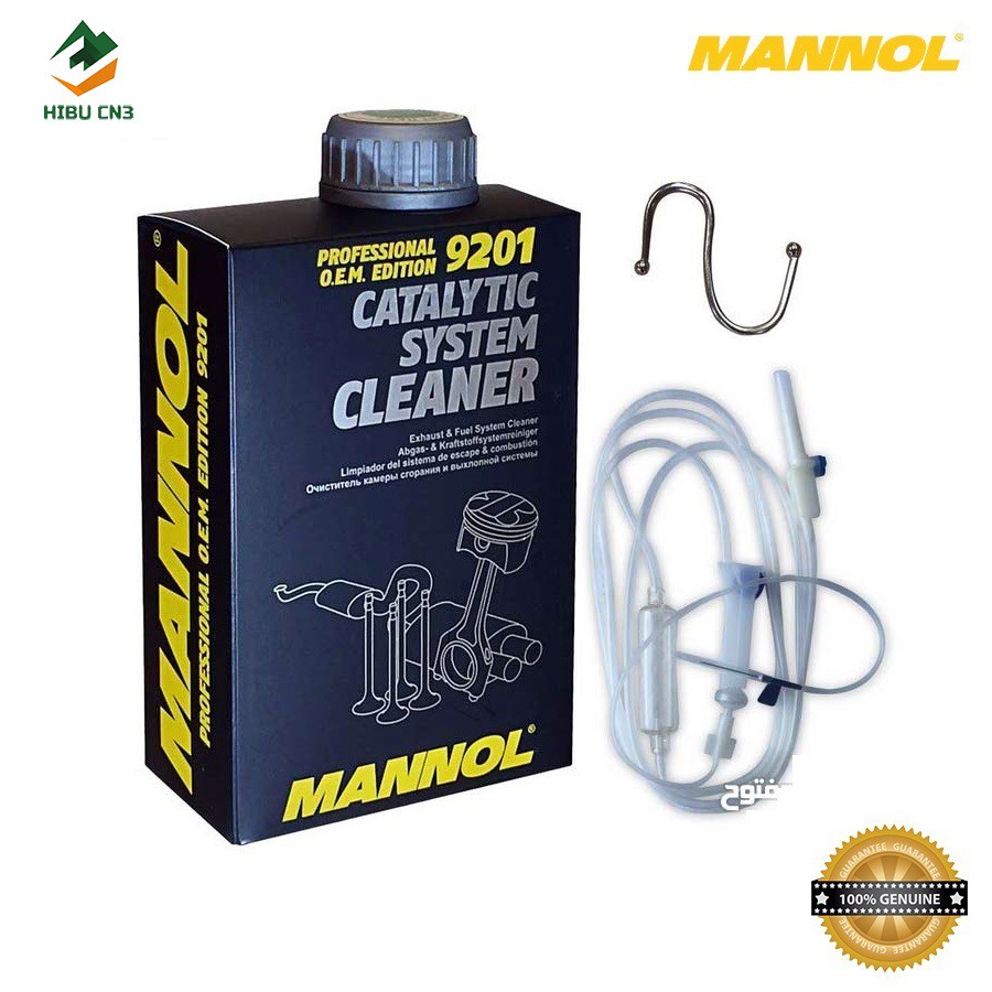 Tẩy Rửa Hệ Thống Khí Thải MANNOL 9201 Catalytic System Cleaner  0.5 Lít Exhaust & Fuel System Cleane