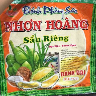 [Bịch 400G]- Bánh Tráng Phồng Sữa Nhơn Hoàng