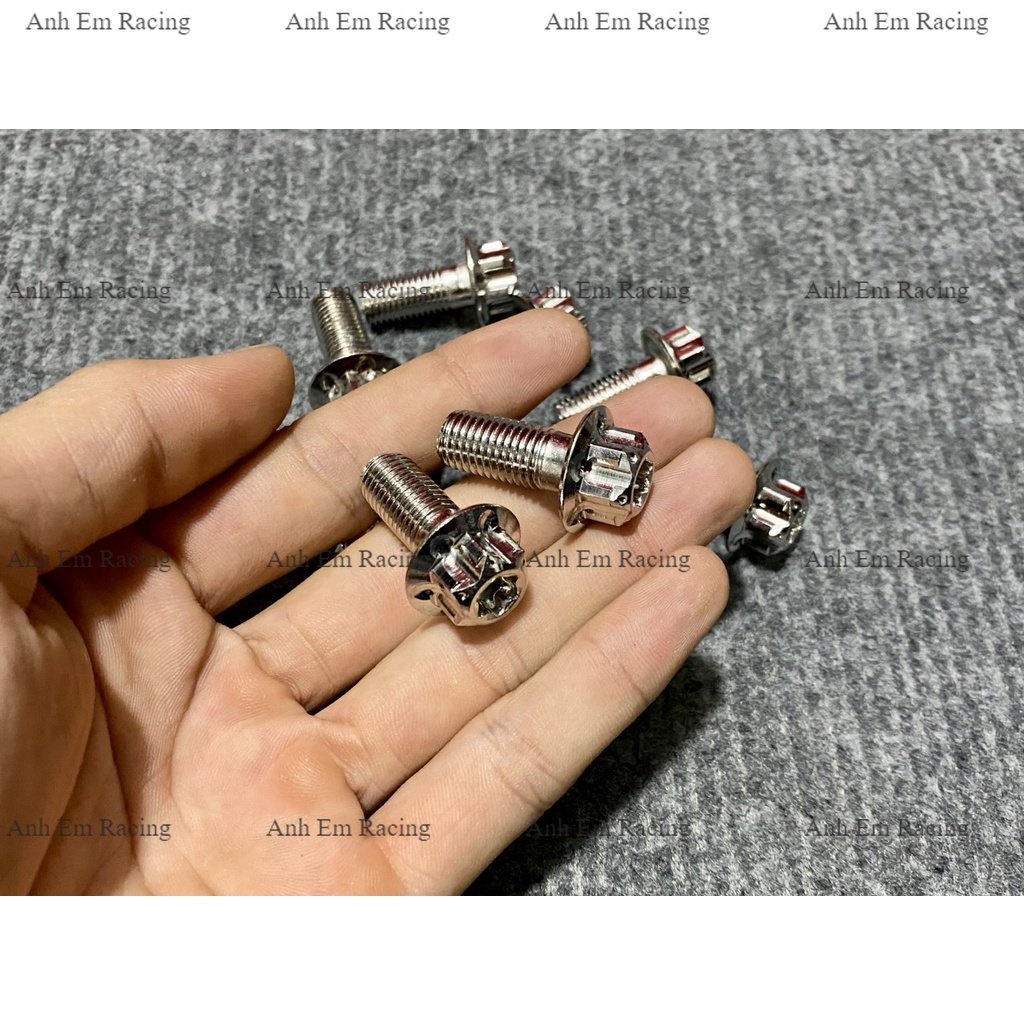 Ốc 10li Trụ Salaya Inox 304 , ốc salaya 10li23 Gắn Pát Heo