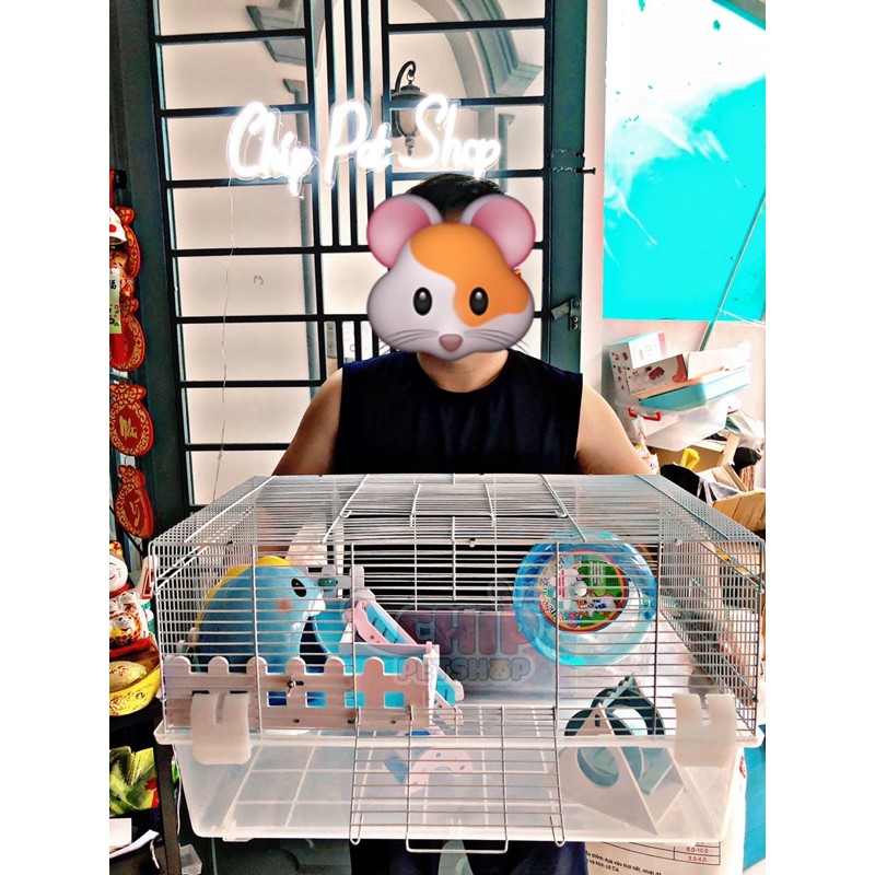 Lồng hamster 60cm [Không Phụ Kiện] Vui lòng đọc kĩ thông tin