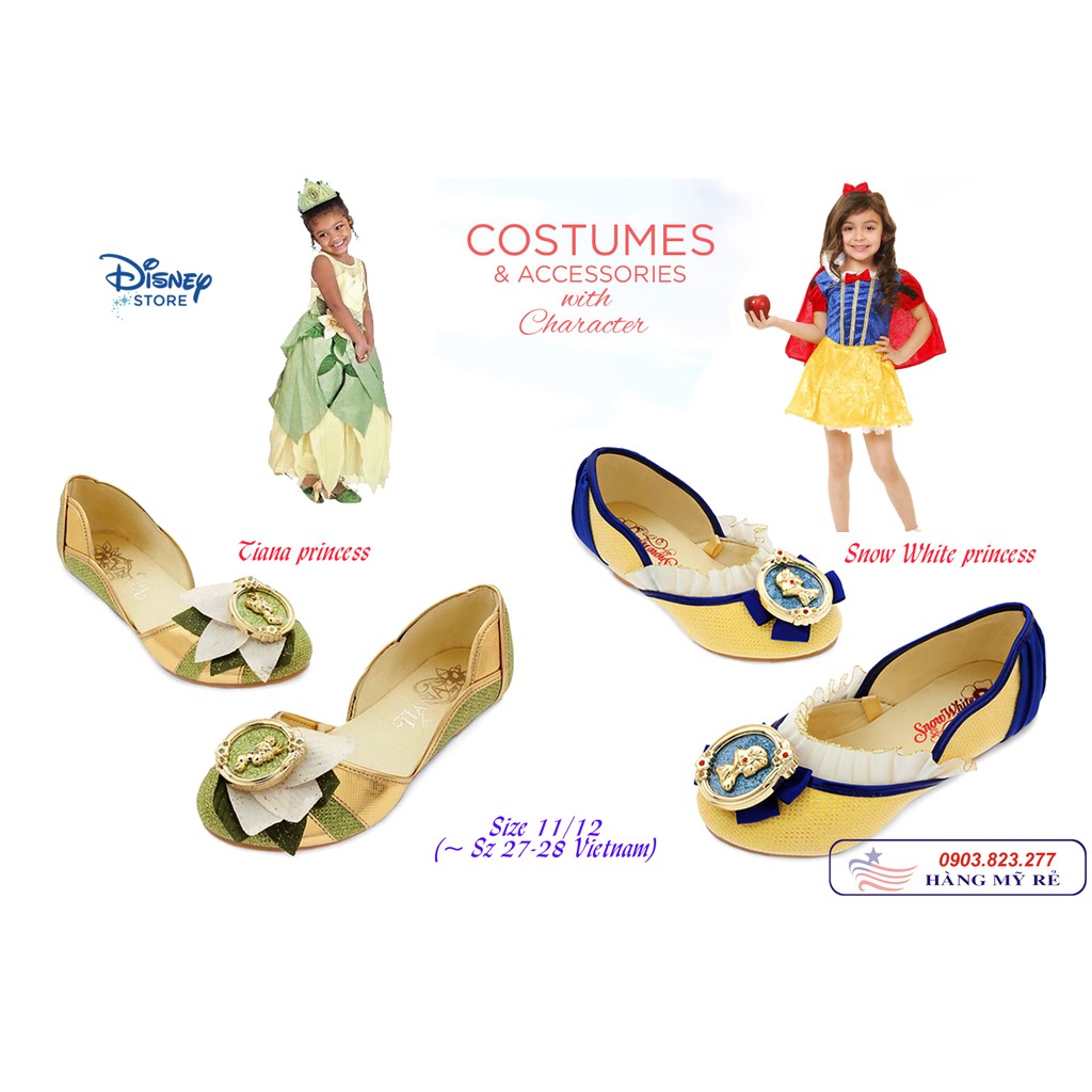 Giày Cosplay Công chúa Disney