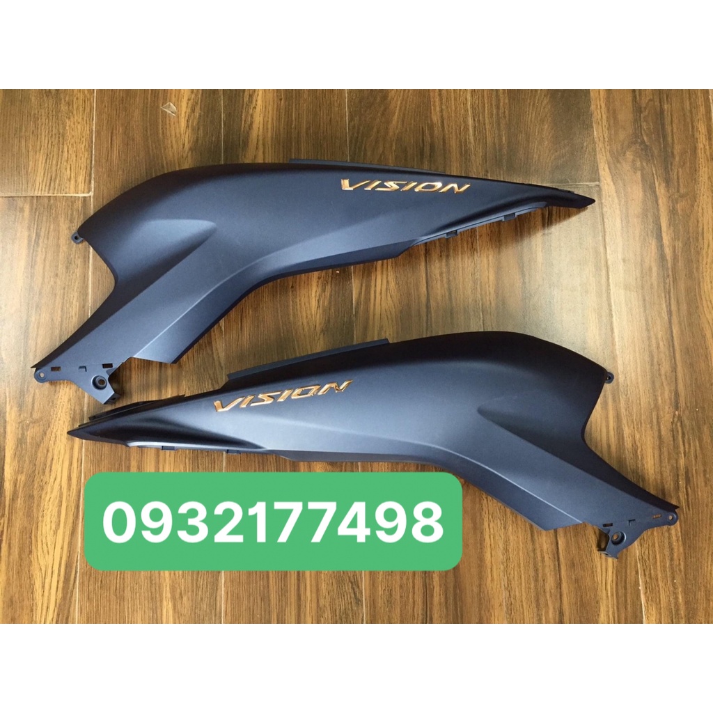 NHỰA MÀU 15 MÓN XANH NHÁM   VISION 2021 ZIN CHÍNH HÃNG HONDA