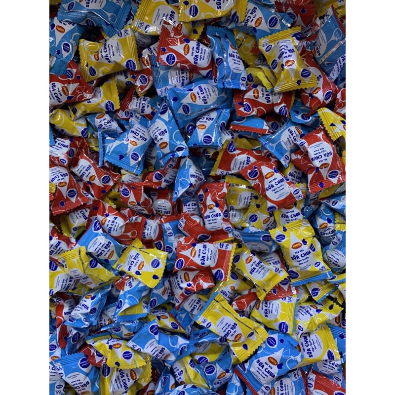 Kẹo Tết Mix Các Vị( Xoài ,Dâu,Trái cây, Quế, Song Hỷ, Càe, Sữa Chua )