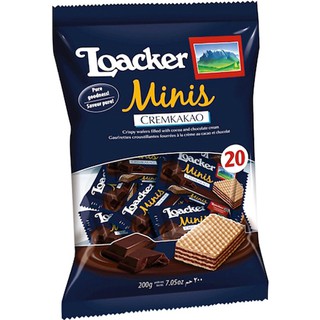 Bánh xốp Loacker classic minis Cremkakao 200g