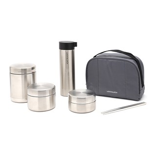 Bộ Hộp Cơm Giữ Nhiệt Và Bình Giữ Nhiệt Lock&Lock LHC8016S01