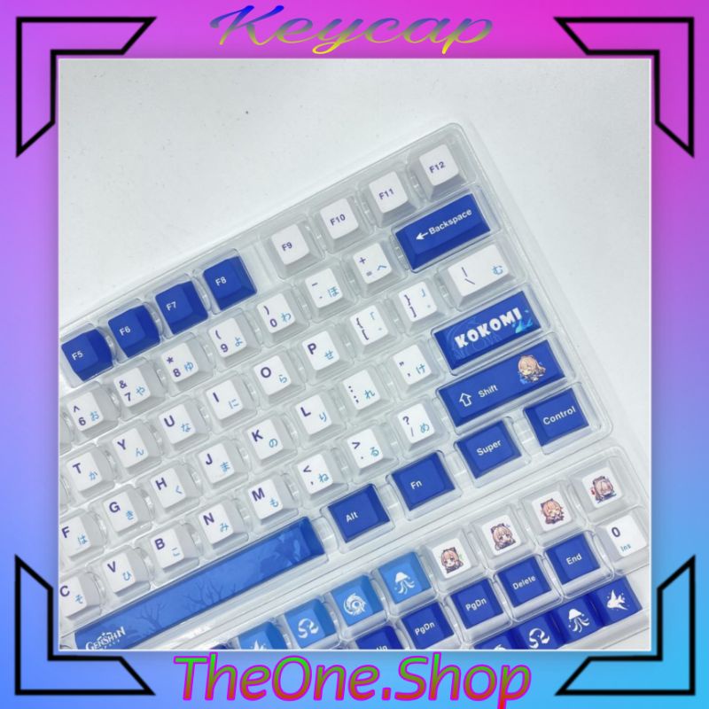 Gensin Impact Keycap cheery profile PBT chủ đề nhân vật KoKoMi