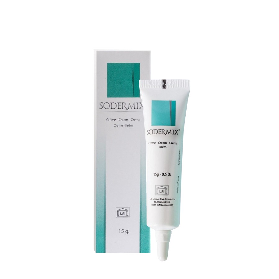 Kem bôi sẹo Sodermix-Hết viêm, giảm ngứa, giảm mẩn đỏ, dưỡng ẩm, làm sáng da, khôi phục vùng da bị tổn thương