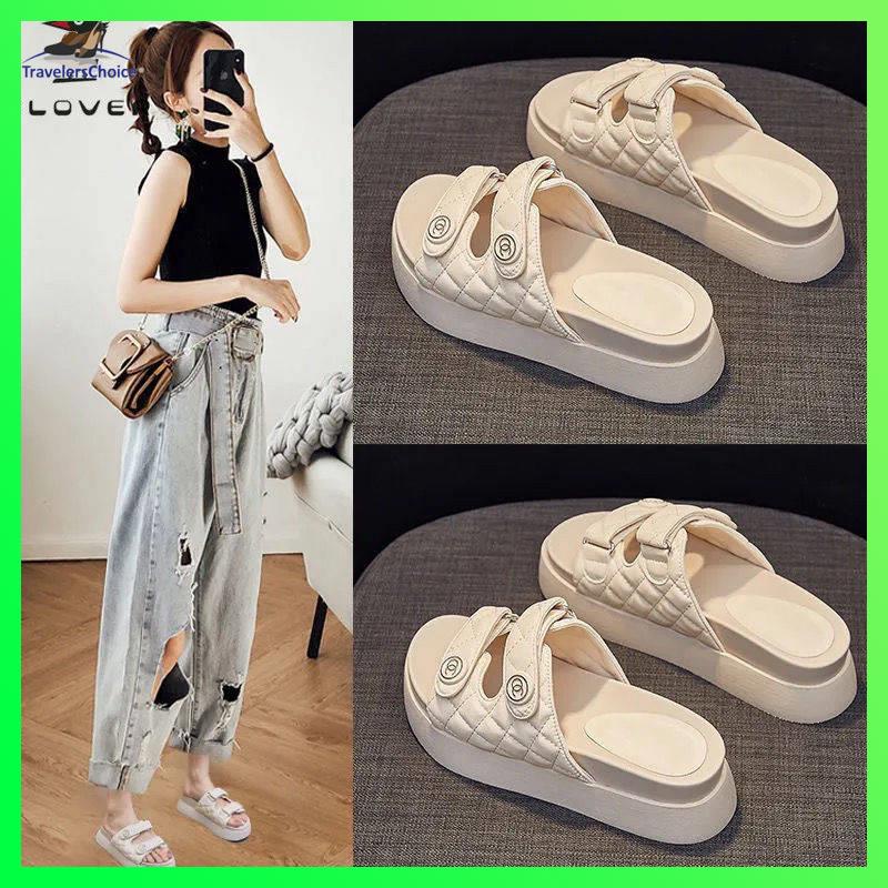Dép phẳng nữ thời trang mùa hè