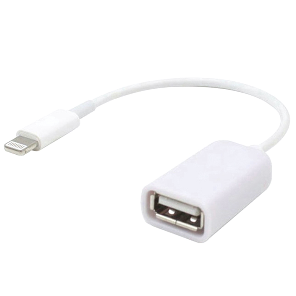 Cáp chuyển đổi từ cổng đực sang cổng USB cái OTG cho ip