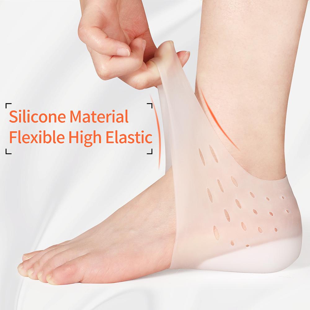 2 Miếng Lót Giày Tăng Chiều Cao 5CM Bằng Silicon