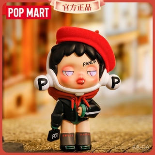 [Can Choose Style] Mô Hình Pop Mart Skullpanda Bear Mart Bear Phong Cách Nóng Bỏng Series Bộ Hộp Trọn Bộ Hộp