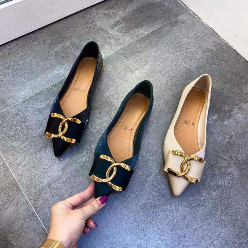 ORDER BIGSIZE - Giày búp bê khóa CN