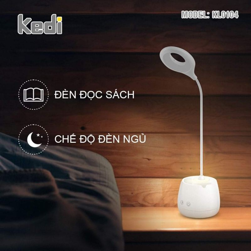 Đèn led để bàn cảm ứng Kedi KL0104