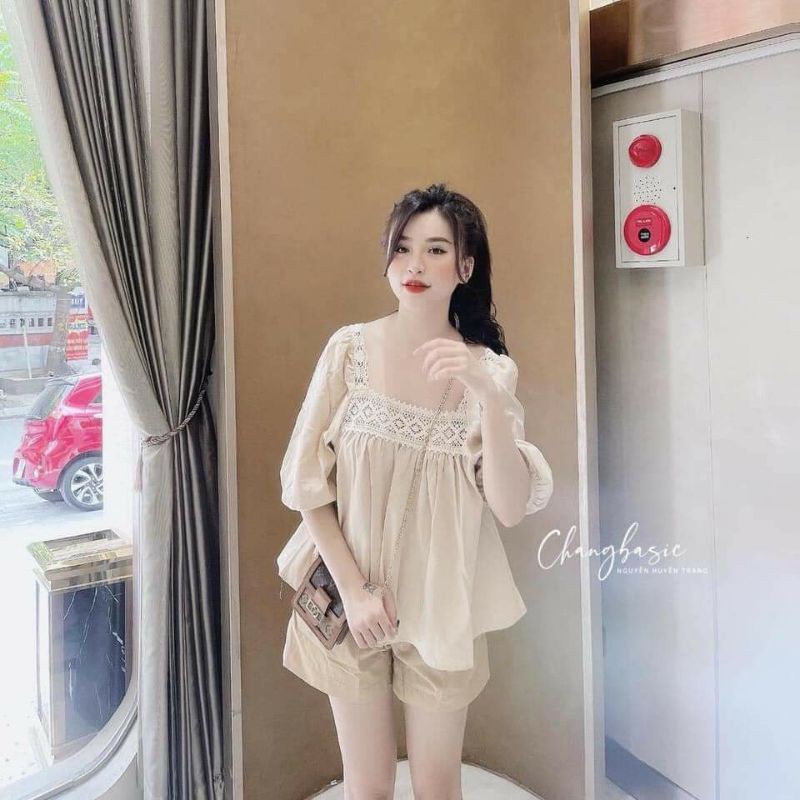 Đấy là e nói về “ SET BỘ REN PHỐI QUẦN SHORT🌿 chứ tầm này yêu đương gì các bác ơi! Sốt ruột nắm 😂🌿