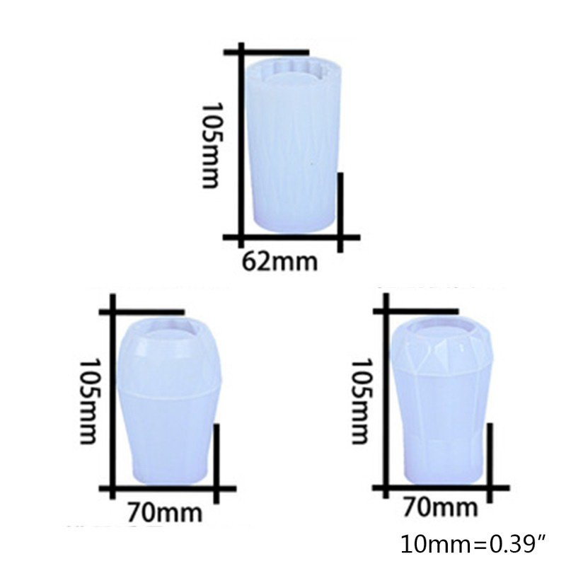 Khuôn silicon tự làm chậu hoa trang trí