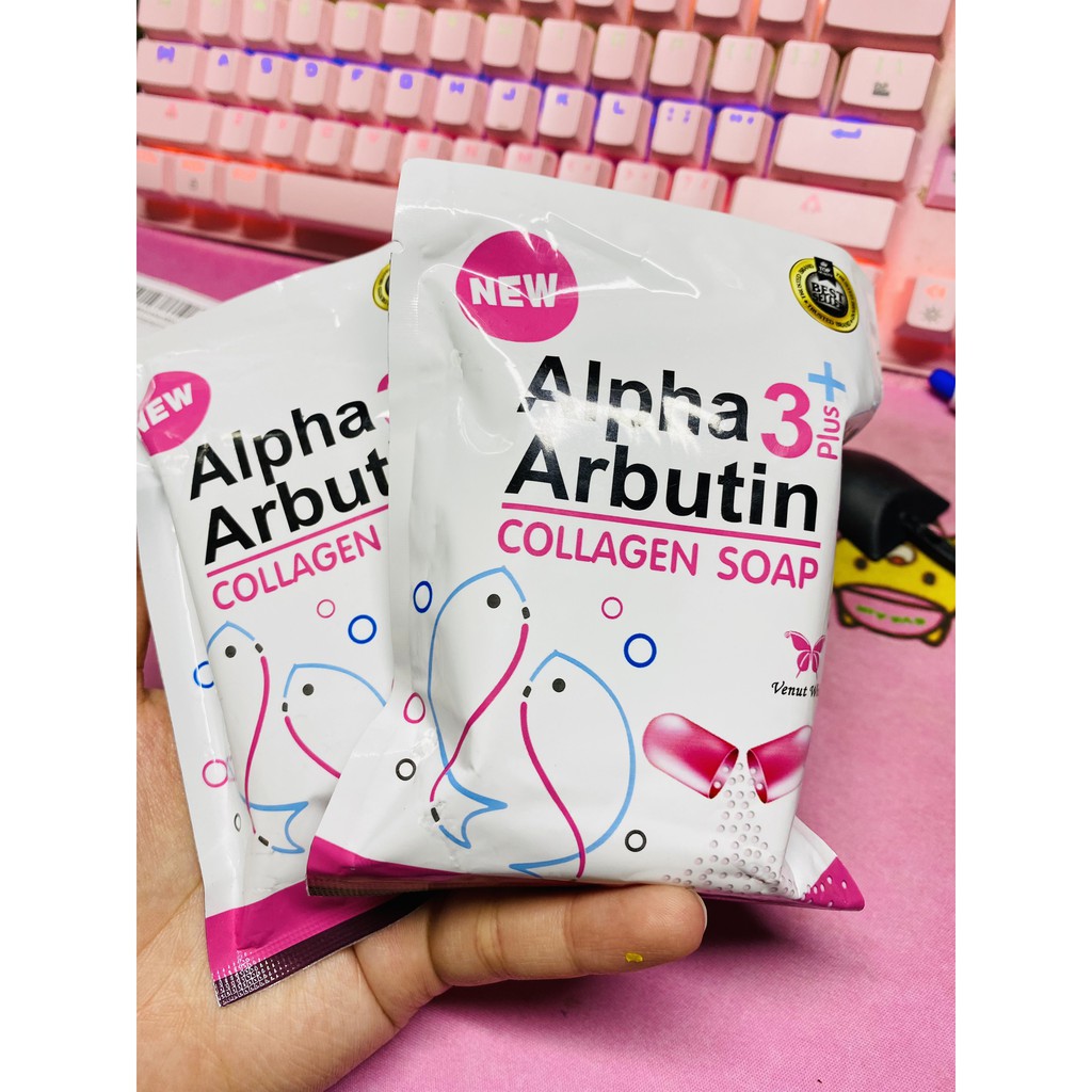 Soap Trắng Da Body Alpha Arbutin 3Plus Thái Lan 80g | BigBuy360 - bigbuy360.vn