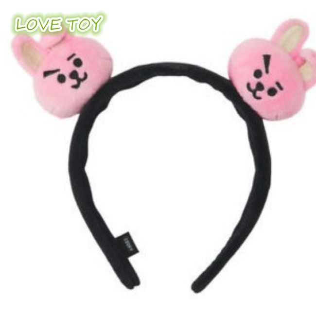 Nkodok ELEN-KPOP BTS BT21 Headband Hair Band Hoop Cartoon Toys MANG TATA