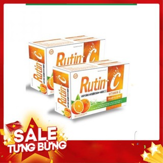 Viên Uống Rutin C - Giúp THanh Nhiệt Giải Độc, Mát Gan,Tăng Sức Đề Kháng Và Bền Thành Mạch