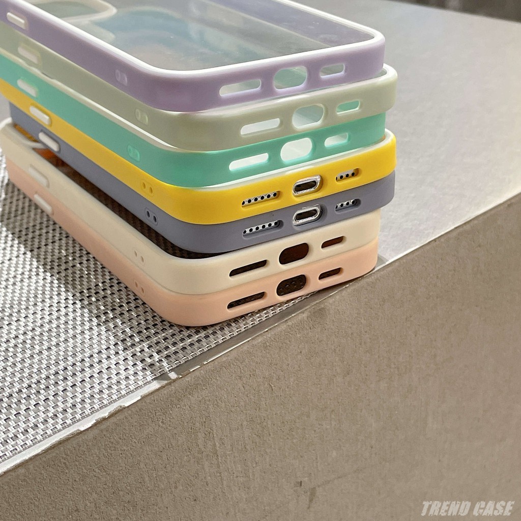 Ốp điện thoại trong suốt chống sốc cho compatible for iPHone  14 13 pro max 13 mini 12 pro max 7 8 Plus X XS XR SE2020