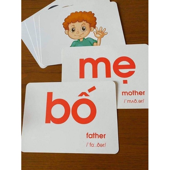 BỘ THẺ HỌC THÔNG MINH CHO BÉ LOẠI TO