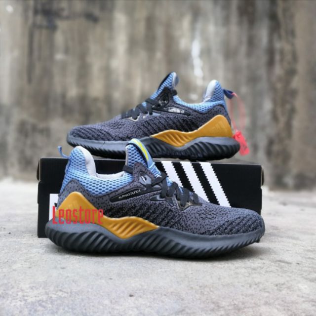 [Full box] Giầy alphabounce đen vàng nam