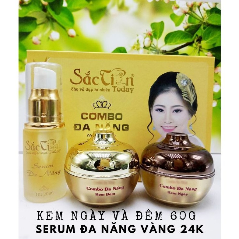 Combo Đa năng  Sắc Tiên Today ngừa mụn,nám, chống lão hóa giúp da trắng sáng tự nhiên hiệu quả