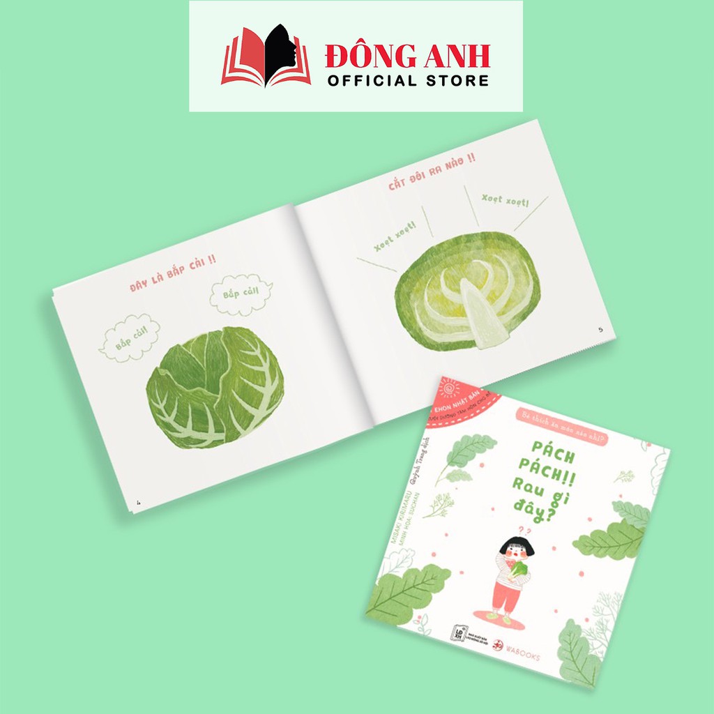 Sách - Combo 4 cuốn Ehon Bé Thích Ăn Món Nào Nhỉ dành cho bé từ 0-3 tuổi