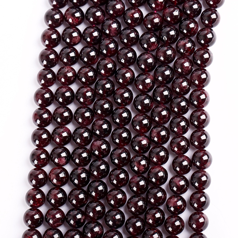 Chuỗi Hạt Đá Tự Nhiên AA Grade Garnet Dùng Làm Trang Sức DIY