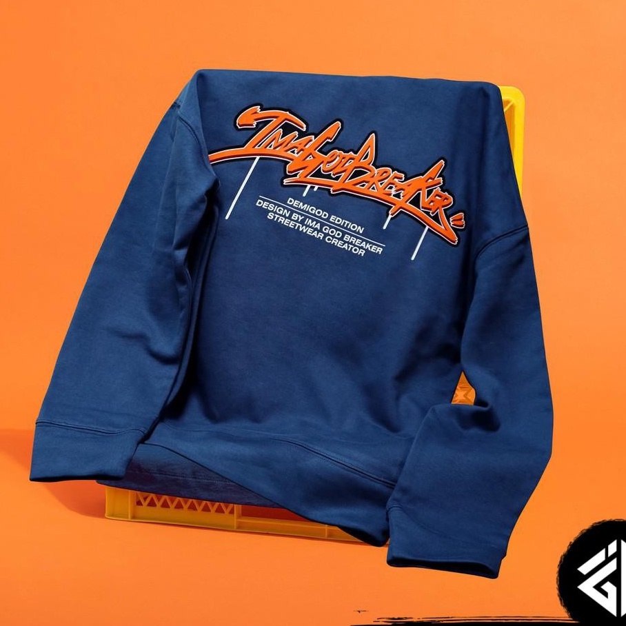 Áo Sweater Blue Sweater iMA God Breaker