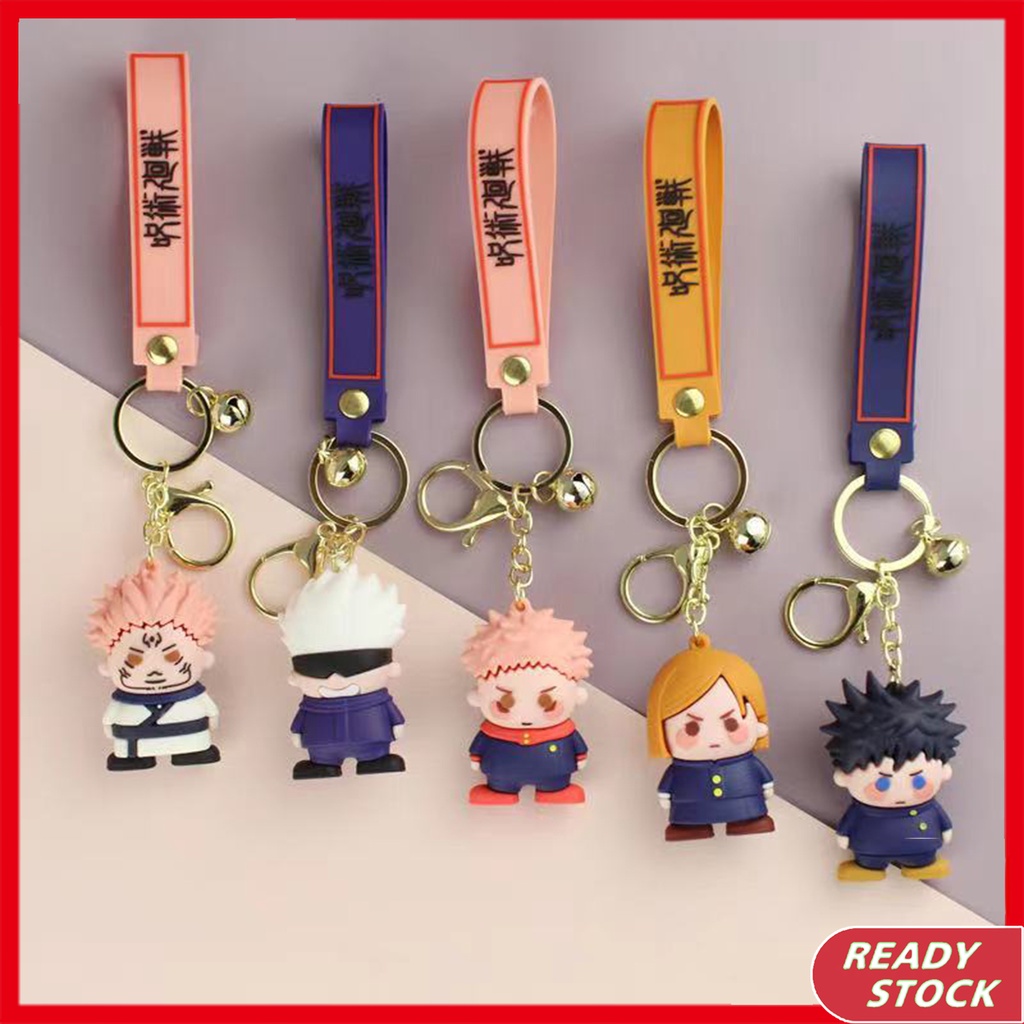 Móc Khóa Búp Bê Anime Jujutsu Kaisen Megumi/Itadori/Nobara/Satoru/Sukuna/Toge