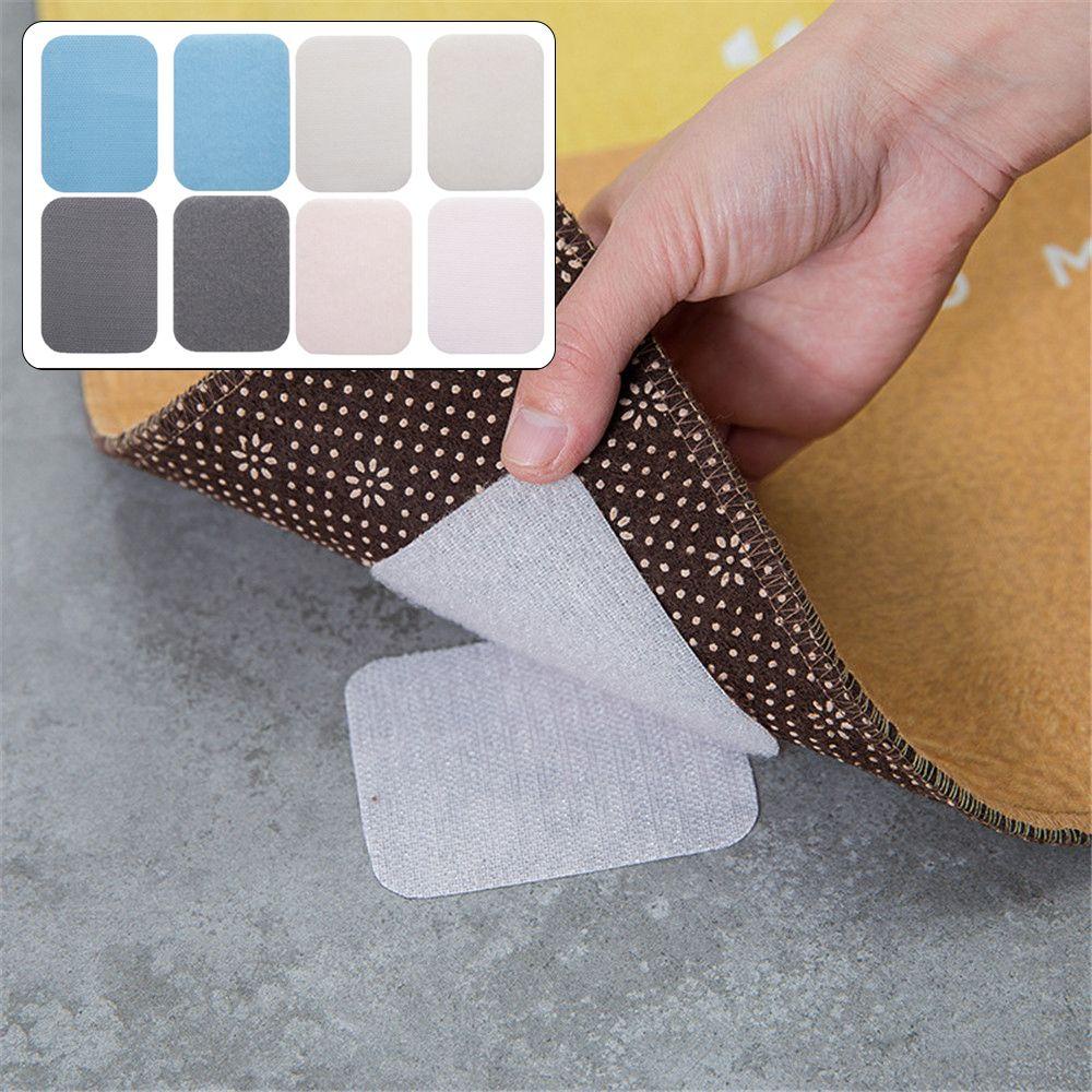 JUNE Set 10 Cặp Miếng Dán Giá Đỡ Đệm Ghế Sofa Tự Dính Hai Mặt Chống Trượt