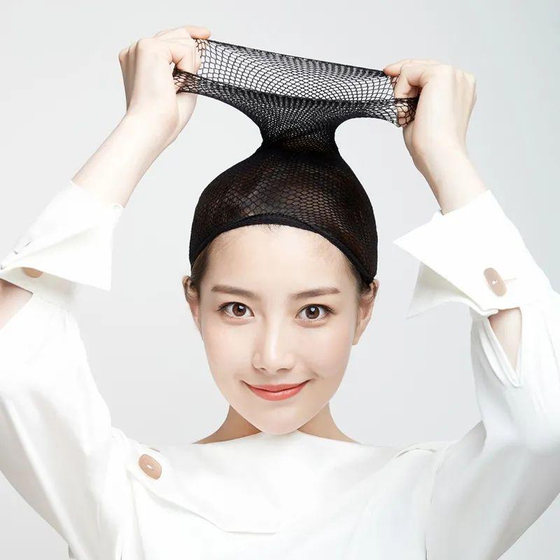 Lưới buộc gọn tóc đội tóc giả thấm hút mồ hôi chống trượt